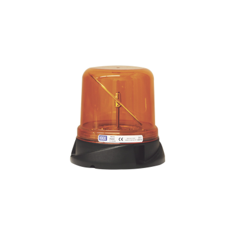 Burbuja rotoled color ámbar con montaje permanente