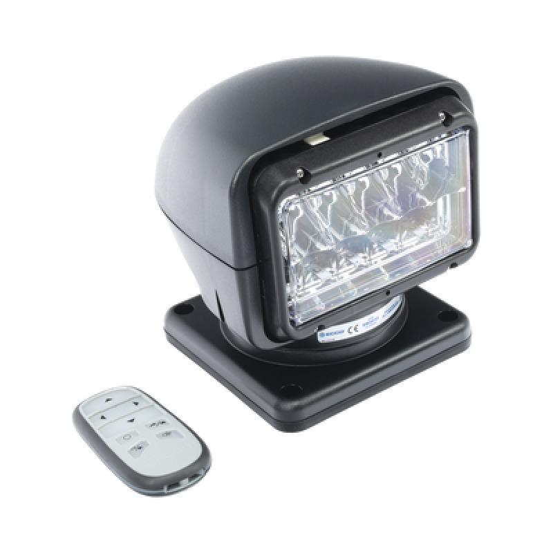 Faro Buscador 7040 lúmenes Color Negro Uso Rudo Multifuncional Luz Clara