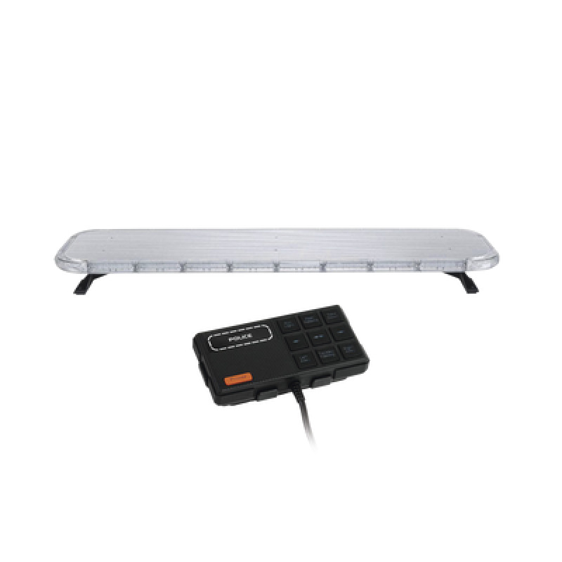 Barra de luces LED de 46 Rojo/Azul  De 132 LEDs Controlador Incluido Ideal para Equipar Unidades de Seguridad Publica image 2