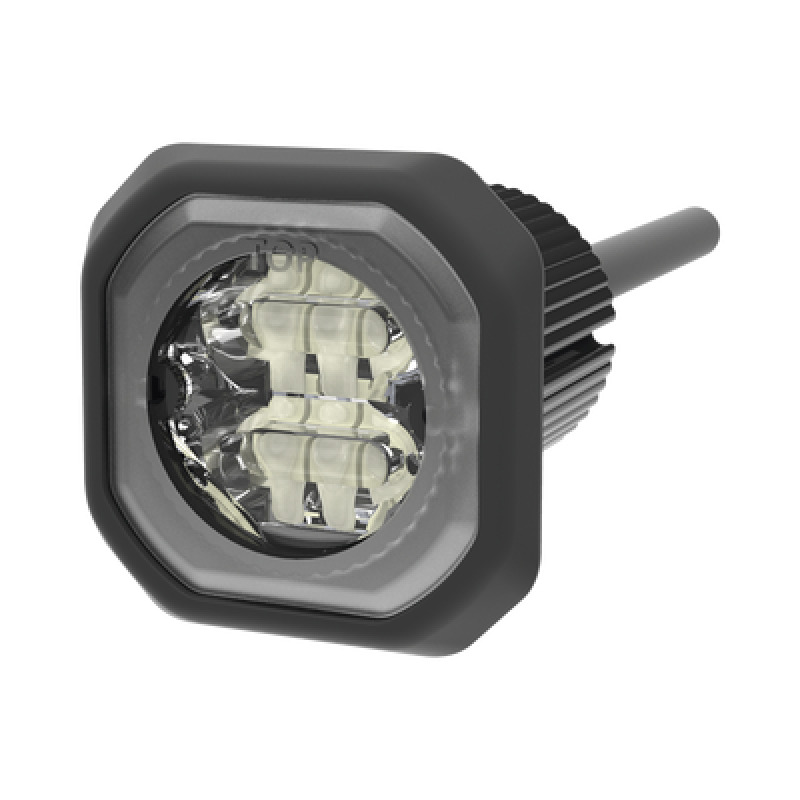 Lampara Oculta de LED de bajo perfil color ambar claro image 2