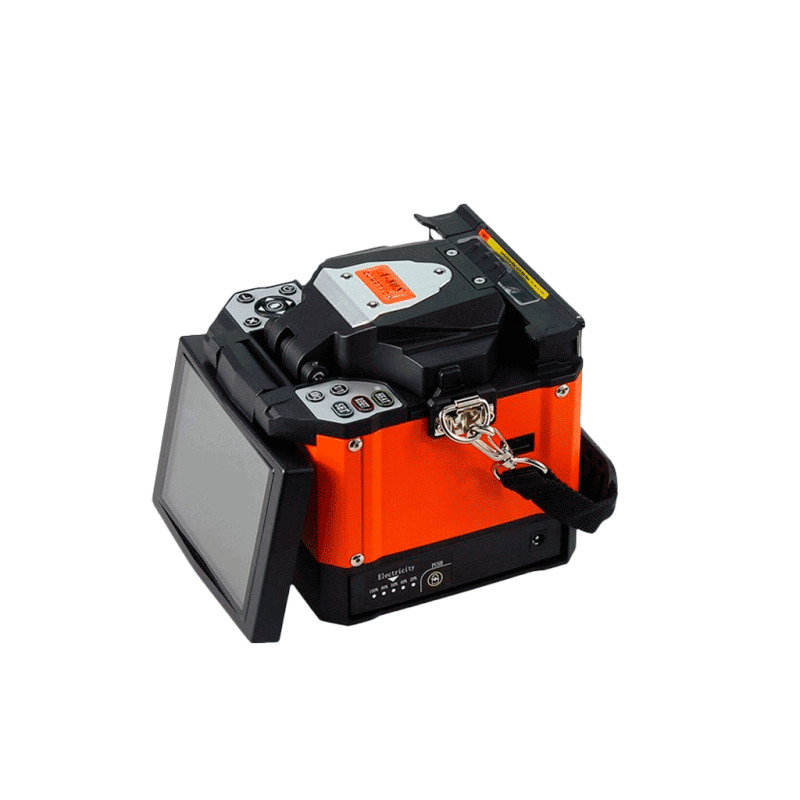 TCE LN-NET-A80S - Empalmador de Fibra Óptica 3 en 1 Máquina de Empalme de Fibra Óptica 110V 5200 mAh Fusionadora de Fibra Óptica 2,5 kg Tiempo de Calentamiento de 30 s para Proyectos de Fibra Óptica y Cable