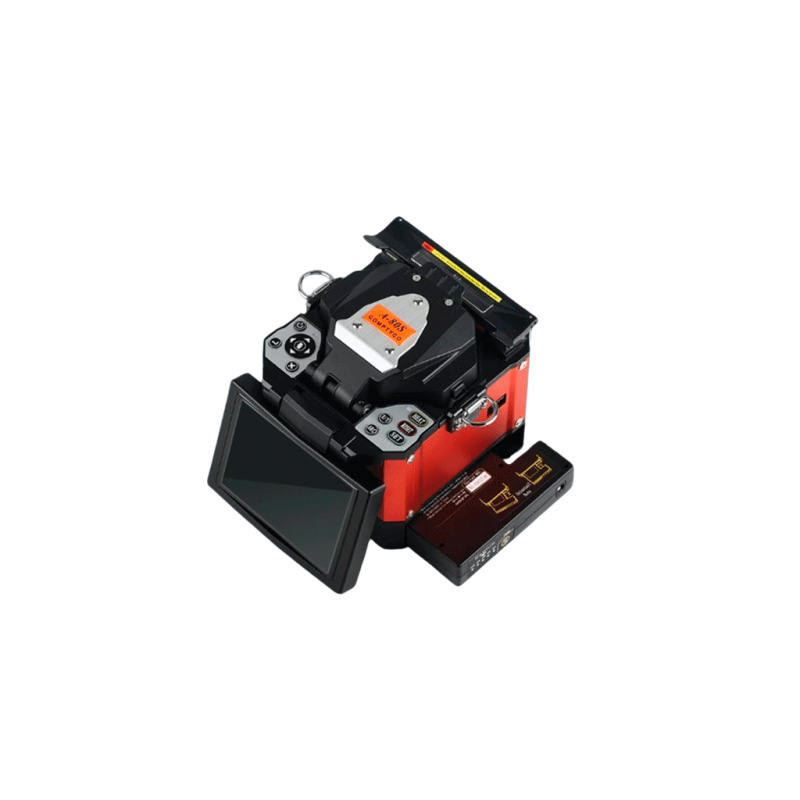 TCE LN-NET-A80S - Empalmador de Fibra Óptica 3 en 1 Máquina de Empalme de Fibra Óptica 110V 5200 mAh Fusionadora de Fibra Óptica 2,5 kg Tiempo de Calentamiento de 30 s para Proyectos de Fibra Óptica y Cable image 2