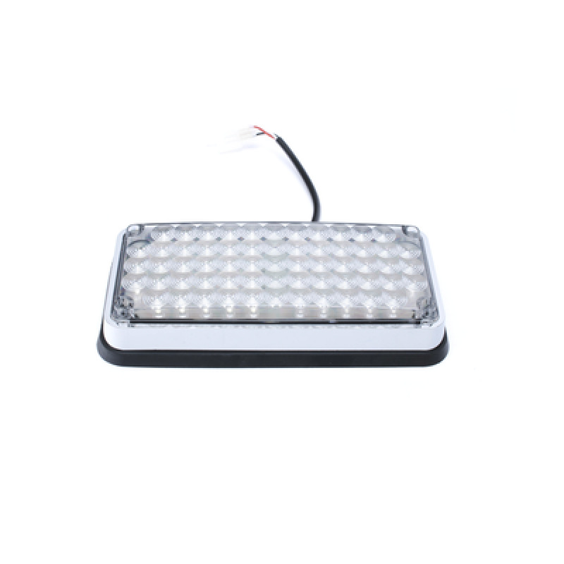 Luz de Advertencia de 7X3 Bicolor Rojo/Claro Ideal para Ambulancias