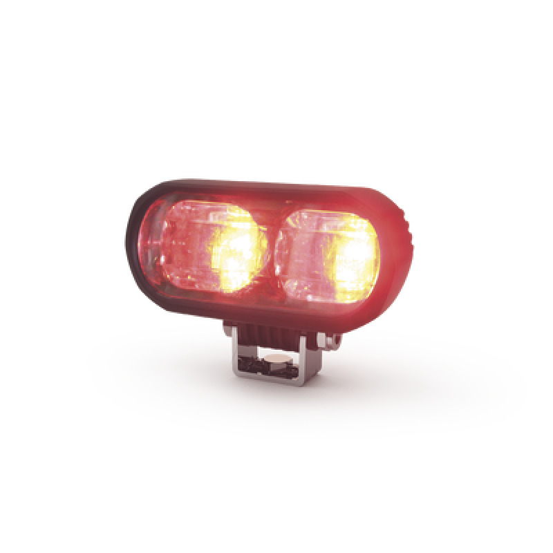 Luz LED de línea roja para limitación de zonas de trabajo en montacargas y vehículos image 2