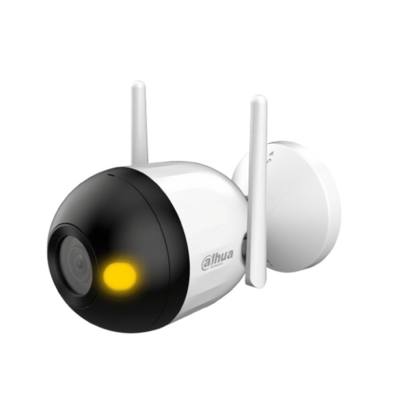 DAHUA DH-IPC-F2CN-LED-0280B - PREVENTA - Cámara IP Bullet Wifi de 2 Megapíxeles Full Color 30 Mts/ H.265/ luz cálida/ DWDR/ Micro SD 256