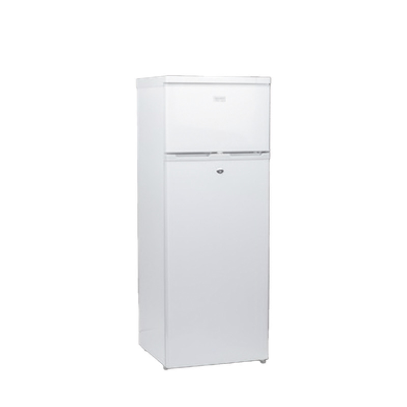 Refrigerador Combinado Solar de 220L 77 ft3  12/24V Alta Capacidad Optimo Para Operación Sin Red Eléctrica Rendimiento Superior 