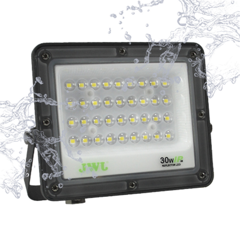 Reflector Tipo Lupa 100 W / Flujo luminoso 10 000 lm / 110  240 Vca 60Hz / Dimensiones 270 x 210 x 22 mm / Uso en exterior IP66