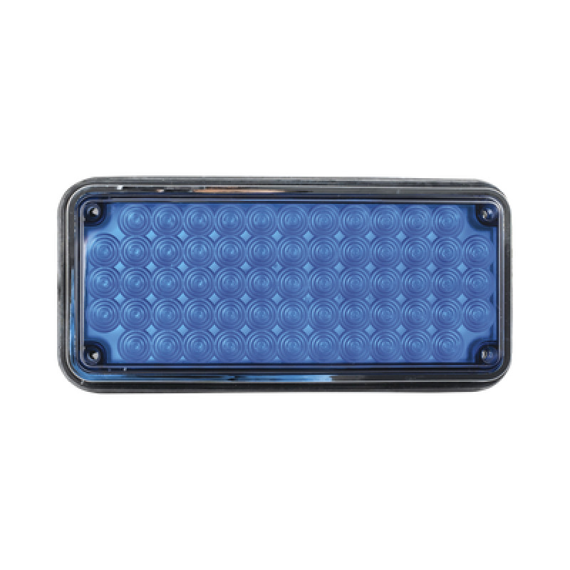 Luz de advertencia de 7x3 Color Azul Ideal para ambulancias image 2