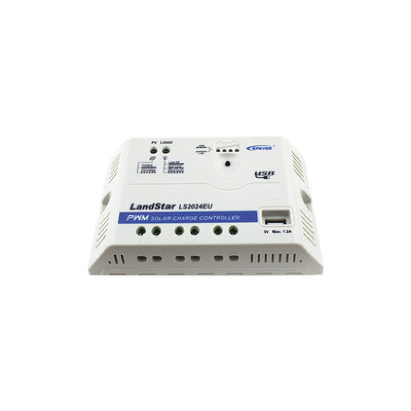 Controlador Solar PWM 12/24 V 20 A Salida USB