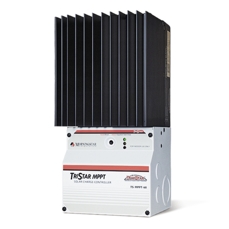 Controlador de Carga MPPT de 60A 12/24/36/48 V Máximo Voltaje de Circuito Abierto Voc 150Vcc