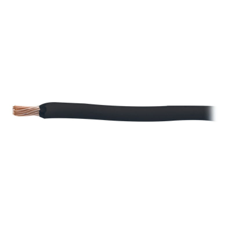 Cable Eléctrico 8 awg  color negroConductor de cobre suave cableado Aislamiento de PVC autoextinguible BOBINA 100 MTS image 2