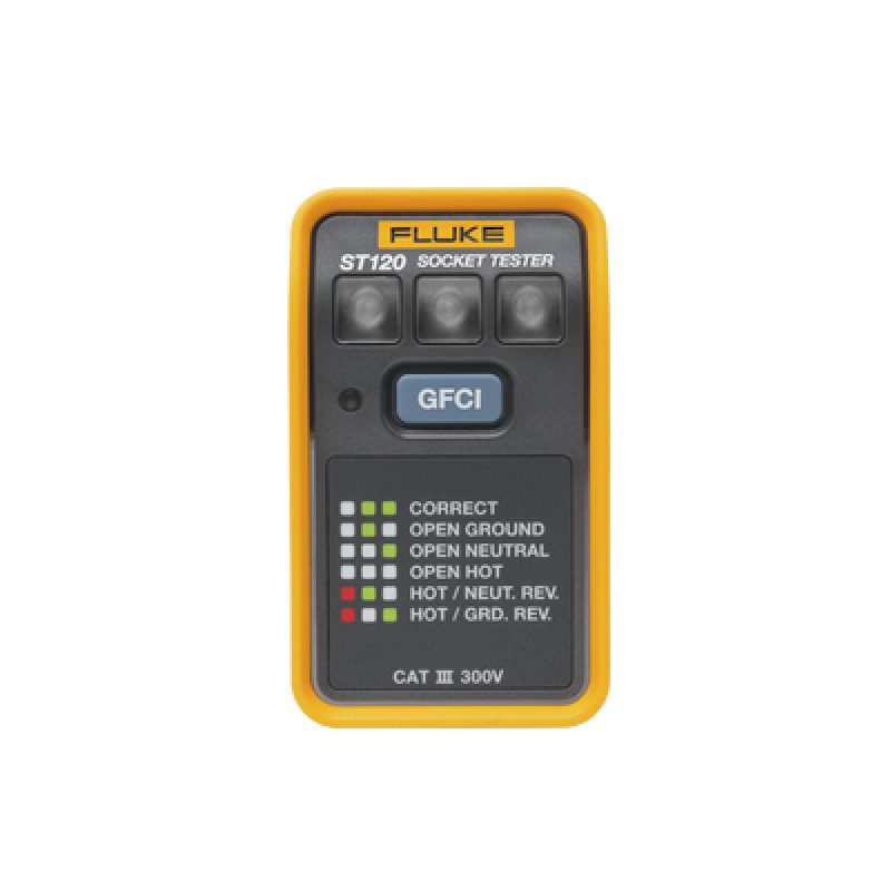 Probador de Tomacorriente Eléctrico Estándar o GFCI Con LEDs de Alto Brillo y Gráfico Incluido Para Verificar Rápida y Fácilmente el Cableado image 2