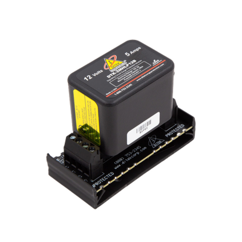 Protección modular 2 pares campo reemplazable con base  circuito de 12 V image 3