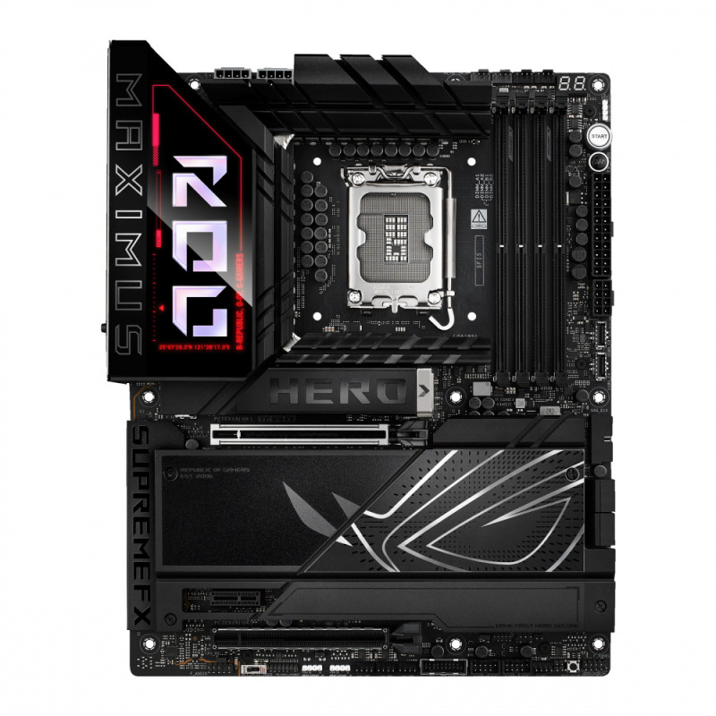 MOTHERBOARD ASUS (ROG MAXIMUS Z890 HERO)SOCKET 1851 15A,4*DDR5,HDMI,TB,PCIE-5.0,WIFI7,ATX image 2