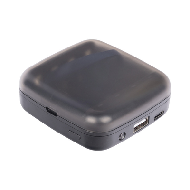 Power bank y Cargador para baterías 2 en 1  carga individual y/o  simultánea hasta 4 baterías  AA y AAA NiMH y LiIon