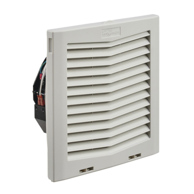 Ventilador Con Filtro de Montaje Lateral HF10 Con Flujo de Aire de 159 CFM 115 Vca Color Gris Claro  image 4
