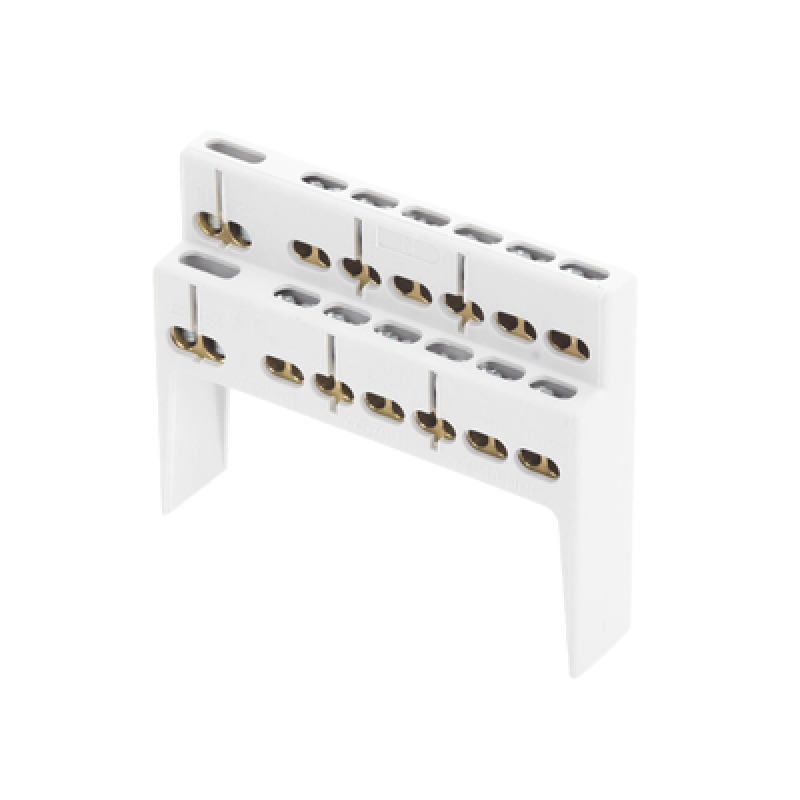 Soporte  Barra de Conexion 12/24/36 MOD 122 ENTR IP40