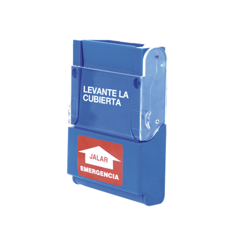 Estación manual de Emergencia / Policarbonato Alta Resistencia / 2 Años Garantia