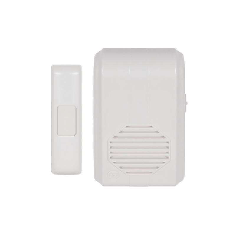 Timbre Inalámbrico Para Puerta Con 10 Tonos Hasta 150m Linea de Vista Con Receptor Inalámbrico Incluido 110Vca image 2