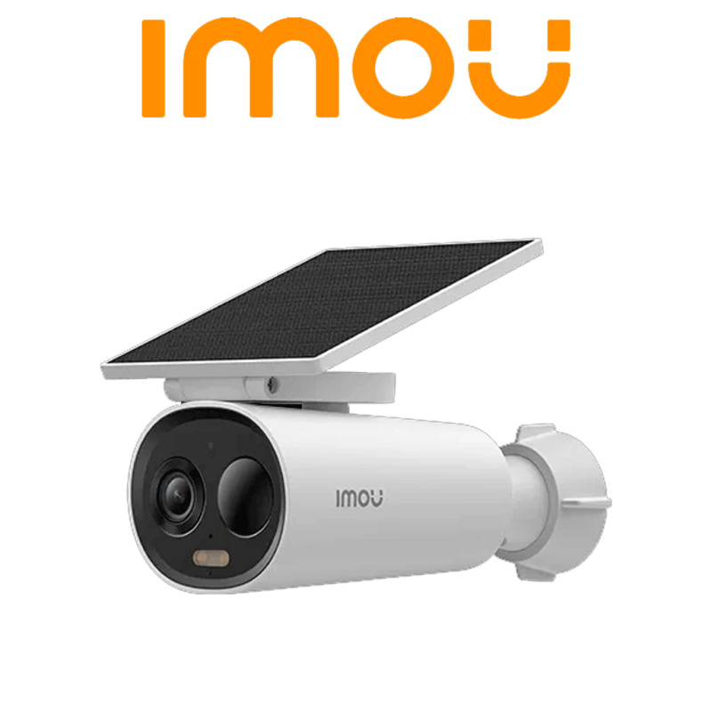 IMOU CELL 3C Kit (IPC-K9DCN-3T0WE/FSP12-TYPEC)  - Kit de Cámara WiFi Cell 3C de 3MP con batería, panel solar incluido, lente de 2.8mm y 98° de apertura, audio bidireccional, memoria interna de 4GB y PIR integrado. #LoNuevo