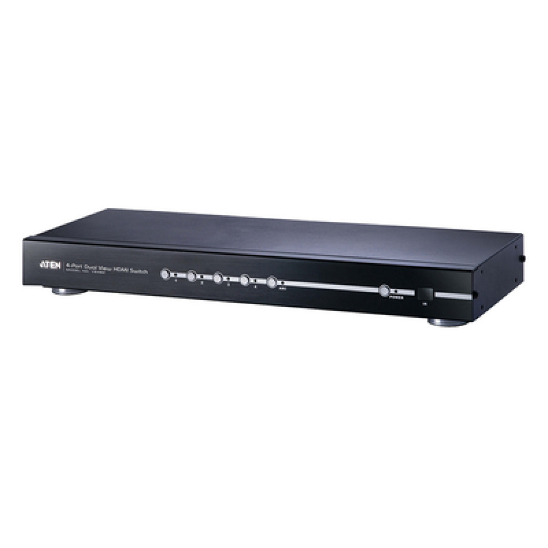 Switch HDMI de 4 puertos con salida dual  image 2