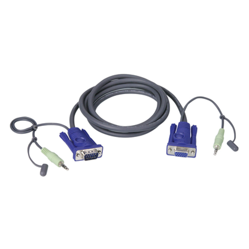 Cable VGA con audio de 18 m image 2