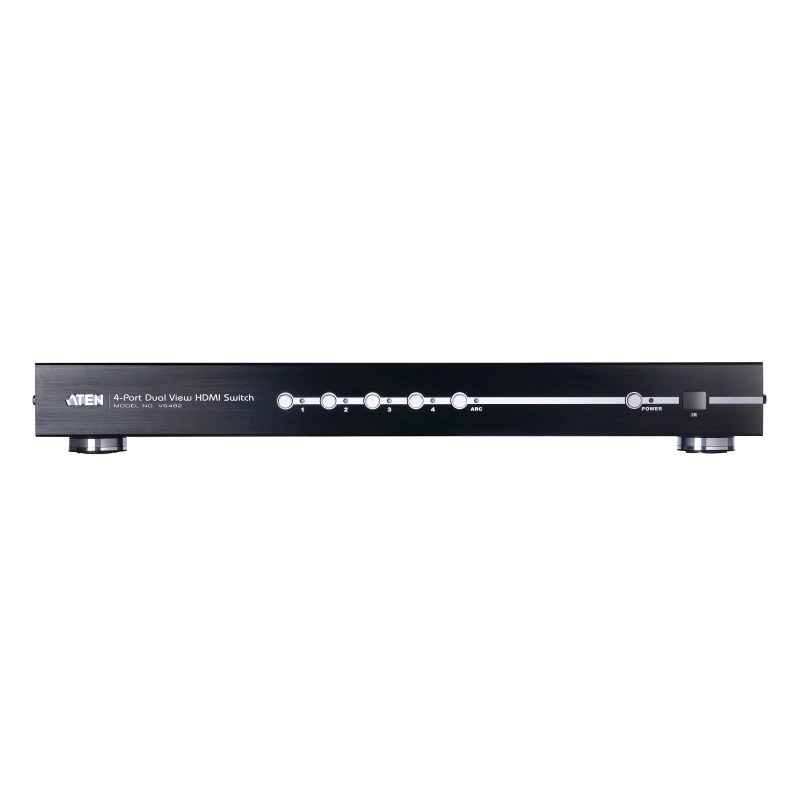 Switch HDMI de 4 puertos con salida dual  image 3