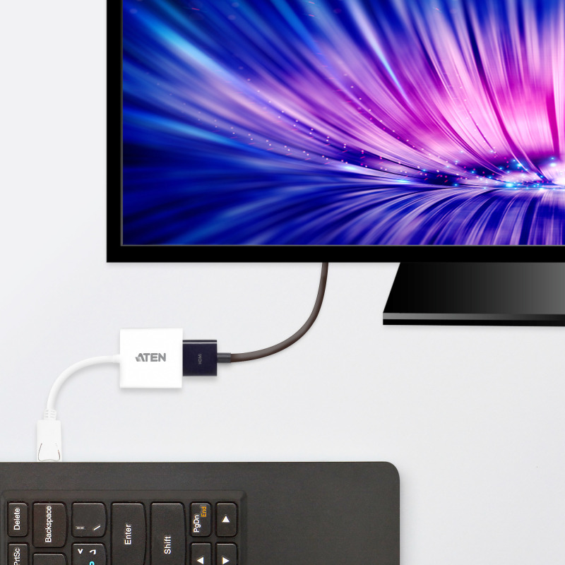 Adaptador de Entrada DisplayPort Salida HDMI | 1080p | Compatible con audio | image 5