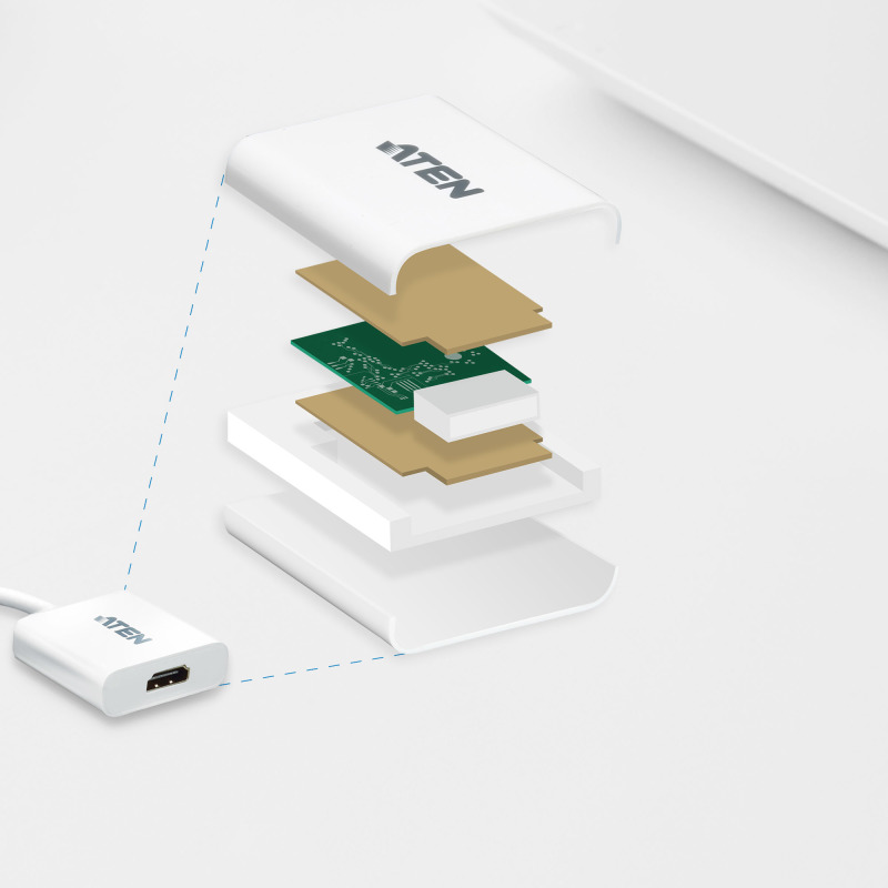 Adaptador de Entrada DisplayPort Salida HDMI | 1080p | Compatible con audio | image 6