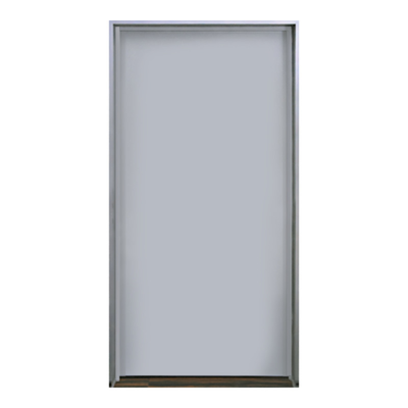 Puerta metálica galvanizada 3 0 x 7 0 / Resistente a fuego por 180 min /Preparación para cerradura cilíndrica y refuerzo para cierra puerta image 2