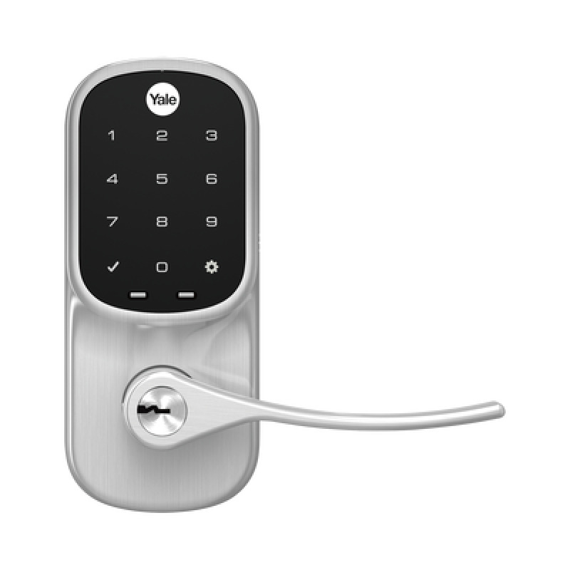 Cerradura Autónoma YRL226 con Teclado Táctil y Manija /Smarphone Control Opcional/ Para puertas de 35 mm a 45 mm de espesor