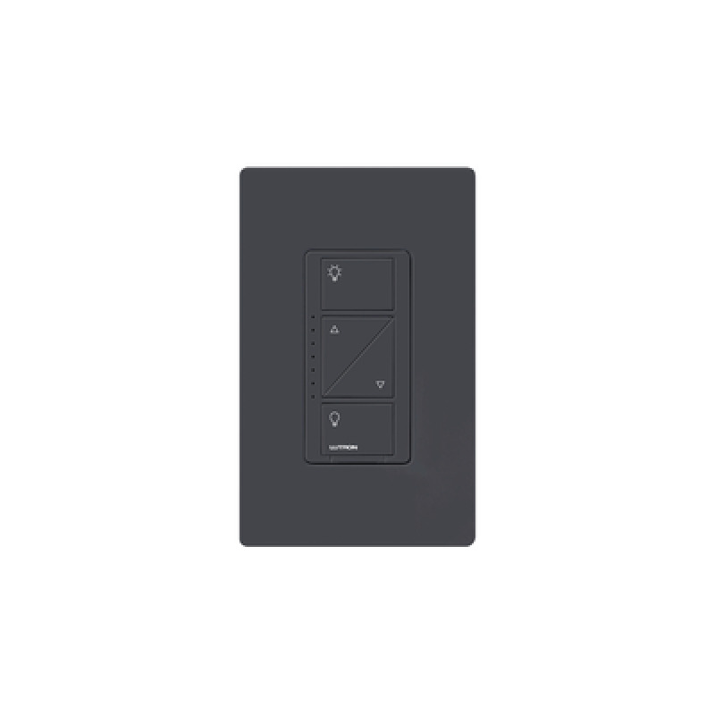 Caseta Wireless Atenuador de pared Aumenta/Disminuye Intensidad de Iluminación No requiere cable neutro 150W LED / 600W INC/HAL