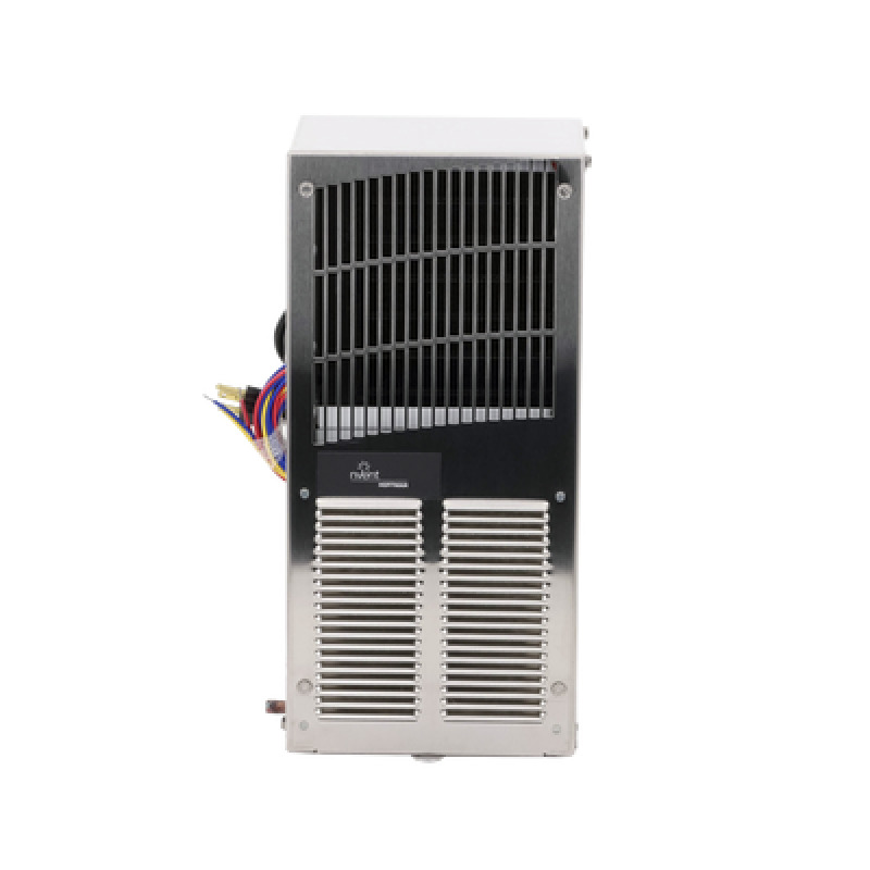 Aire Acondicionado Compacto Para Exterior Uso en Gabinetes de Telecomunicaciones de Grado Industrial Frío T15 800 BTU 115 Vca de Acero Inoxidable 304 Color Gris image 2