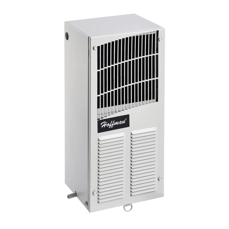 Aire Acondicionado Compacto Para Exterior Uso en Gabinetes de Telecomunicaciones de Grado Industrial Frío T15 800 BTU 115 Vca de Acero Inoxidable 304 Color Gris