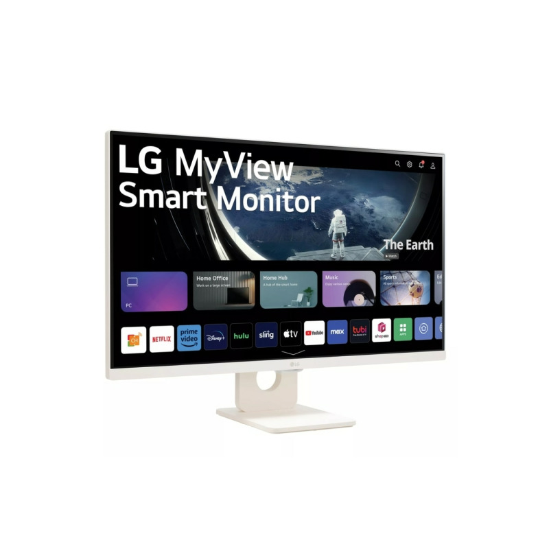 LG 27SR50F-W monitor de computadora 68.6 cm (27") 1920 x 1080 Pixeles Full HD LCD Blanco image 3