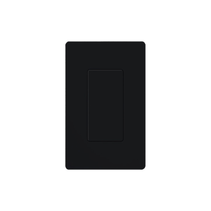 Placa ciega color negro
