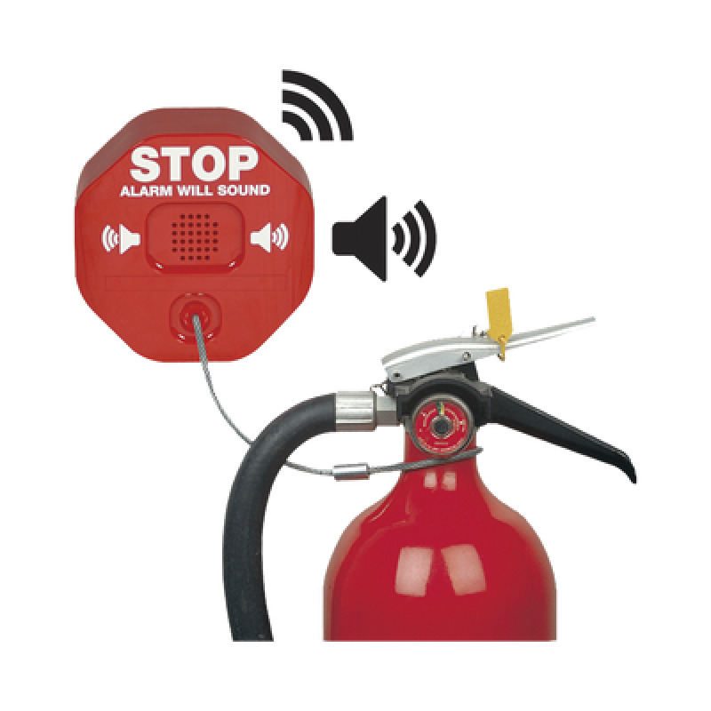 Alarma De Extintor Theft Stopper Inalámbrica Previene Robo y Mal Uso Del Extintor image 2