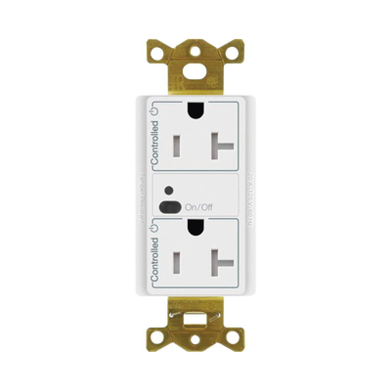Receptáculo con señal inalámbrica ClearConnect Lutron VIVE / 20 A control inteligente en 1 conector