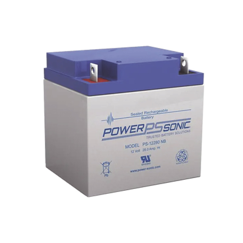 Batería 12V 28AH Para Respaldo Tecnologías AGM/VRLA 5 Años Vida Útil Terminales NB Reconocida UL  image 3