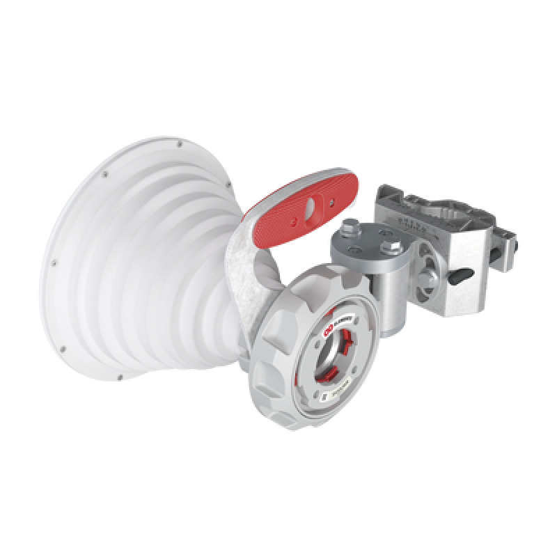 Antena Sectorial Simétrica de 30 / 2x2 / Rango de Frecuencia Extendido 4900 7125 MHz / Ganancia de 18 dBi / Lista para Adaptadores Twistport / Protección IP65