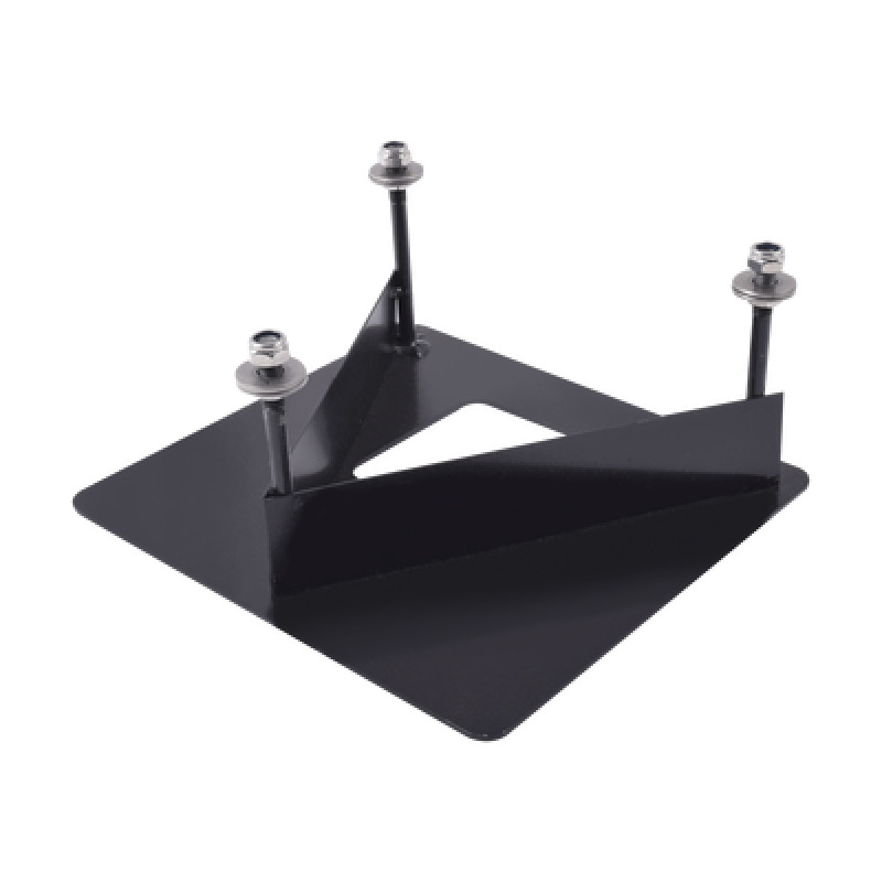 Base de fijación en concreto/cemento para sujeción extra en terrenos no uniformes con dificultades o poco compactos Válida para modelos MALTA y CAV