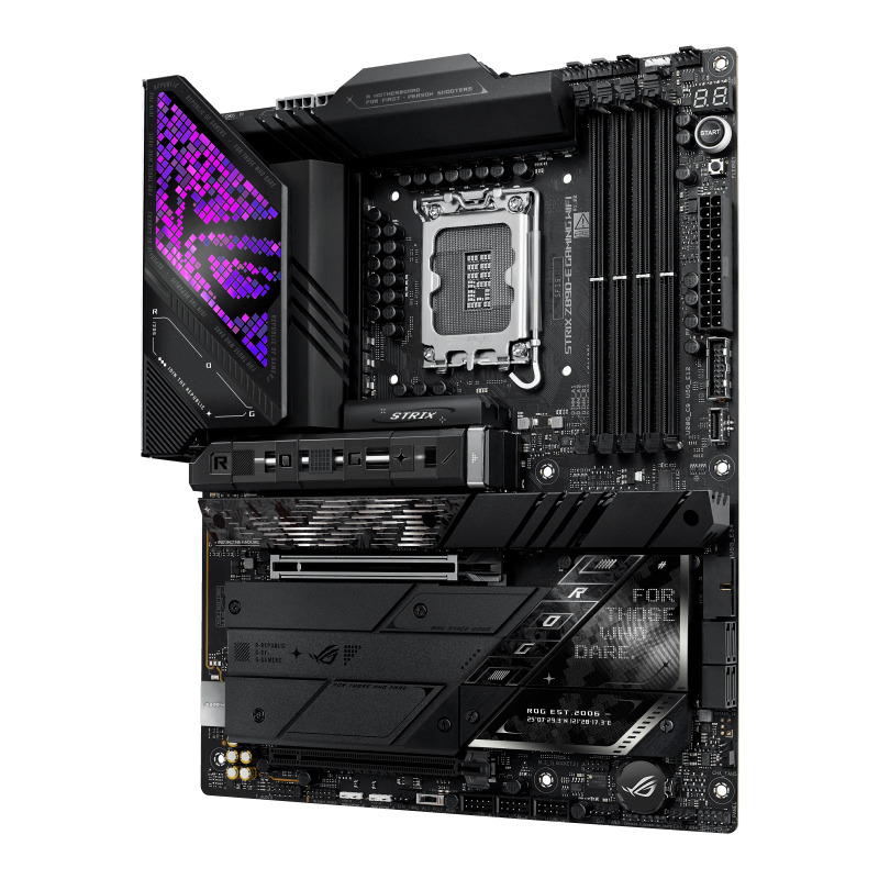 MOTHERBOARD ASUS (ROG STRIX Z890-E GAMING WIFI)SOCKET 1851 15A,4*DDR5,HDMI,DP,PCIE-5.0,WIFI7,ATX image 3