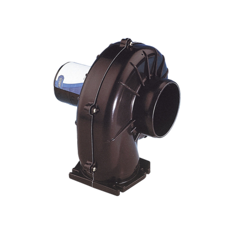 Soplador de ventilación marina de 3 pulgadas con montaje en brida construido en plástico reforzado