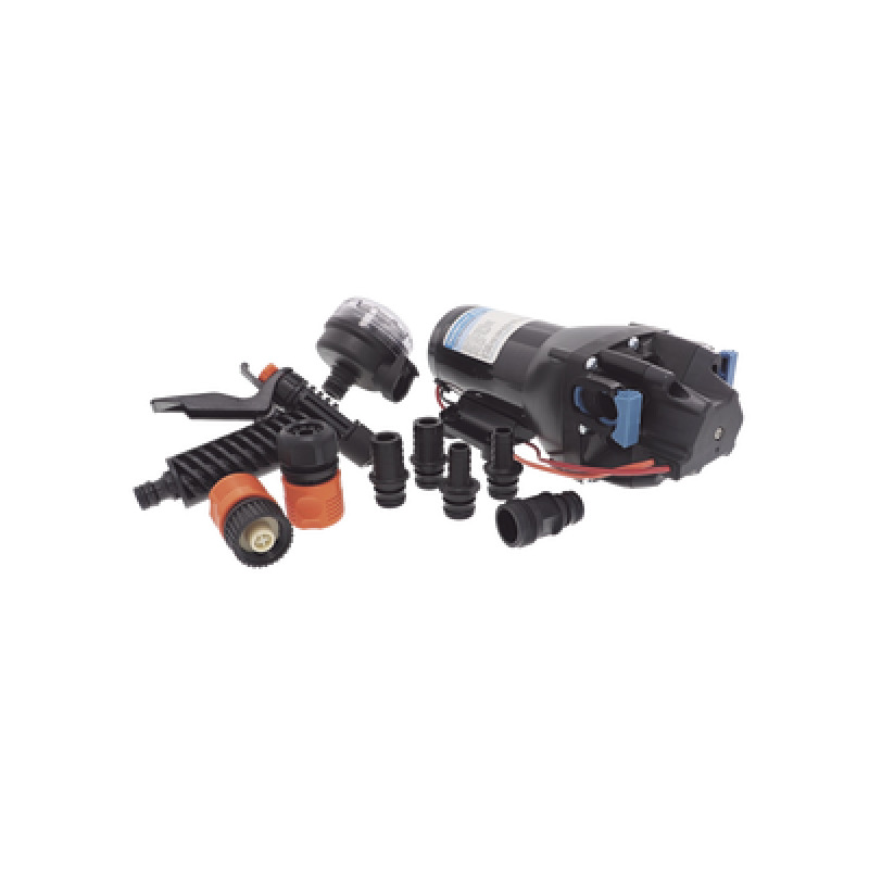 Bomba de lavado Hotshot HD 4  a 12 Vcd de alta presión y alto caudal 15 lpm/4 gpm 60 psi