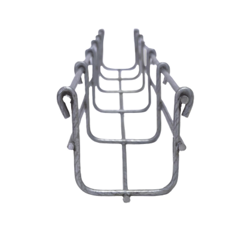 Charola Bimetálica Tipo Malla 54/50 mm Ideal Para Utilizarse al Exterior o Zonas Húmedas Hasta 43 Cables Cat6 Tramo de 3 Metros