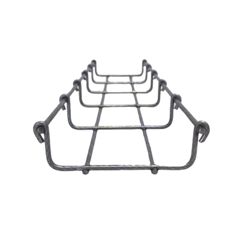 Charola Bimetálica Tipo Malla 33/100 mm Ideal Para Utilizarse al Exterior o Zonas Húmedas Hasta 53 Cables Cat6 Tramo de 3 Metros