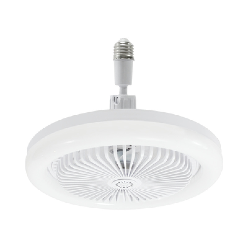 Ventilador de Techo con Luminario LED de 110 V CA 50/60 Hz / 40 W / 3 Tonos de Luz 6500 4 000 2 700 K / Diámetro 250 mm / 3 Velocidades / Dimeable