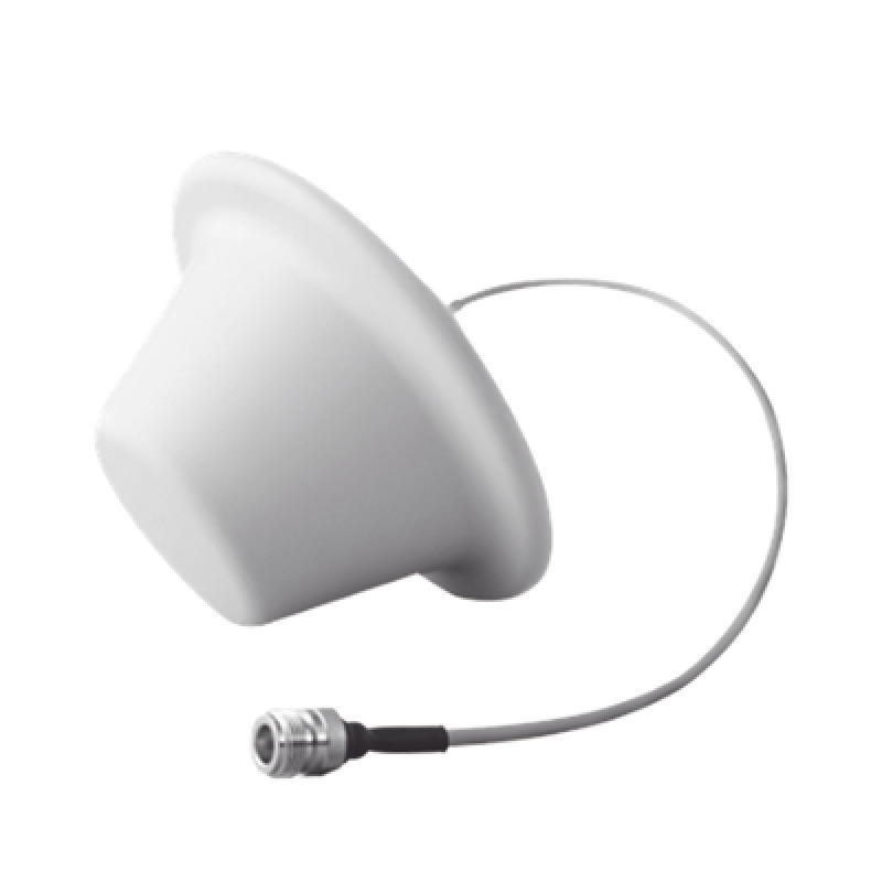 Antena Domo Omnidireccional 698  960 MHz / 1710  2700 MHz 15 dBi / 5 dBi con conector N hembra