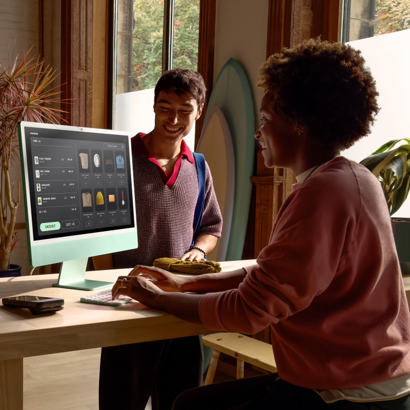 IMAC 24 RETINA 4.5K/CHIP M4 DE APPLE CPU 10 NUCLEOS Y GPU 10 NUCLEOS/16GB/256GB SSD/4 PUERTOS THUNDERBOLT 4/GIGABIT ETHERNET/MAGIC KEYBOARD CON TOUCH ID/PLATA image 5