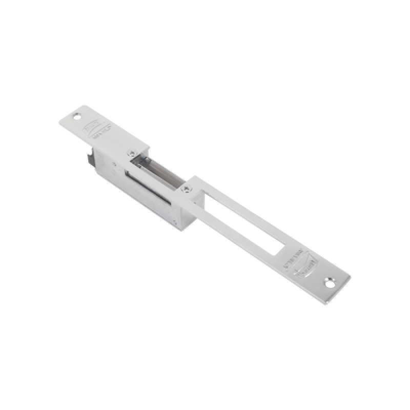 Contrachapa eléctrica / Cerrada en caso de falla/ Color Cromo image 2